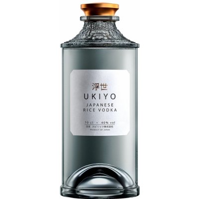 Ukiyo Japanese Rice Vodka 40% 0,7 l (holá láhev)