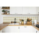 d-c-fix 270-3104 Samolepicí kachličky na stěnu Nadia zlatá (6 kusů 15,25 cm x 15,25 cm – Zboží Dáma d-c-fix 270-3104 Samolepicí kachličky na stěnu Nadia zlatá (6 kusů 15,25 cm x 15,25 cm – Zboží Dáma