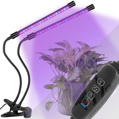 Lampa pro růst rostlin GROW GARDLOV, 2 ramena – Zboží Mobilmania