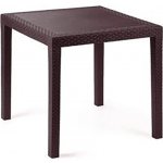 Mega Plast RATAN LUX 73 x 75,5 x 75,5 cm wenge – Hledejceny.cz