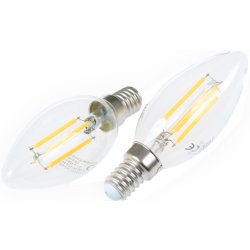 T-LED LED žárovka E14 DIMF4W FILAMENT C35 LED žárovka E14 DIMF4W FILAMENT C35