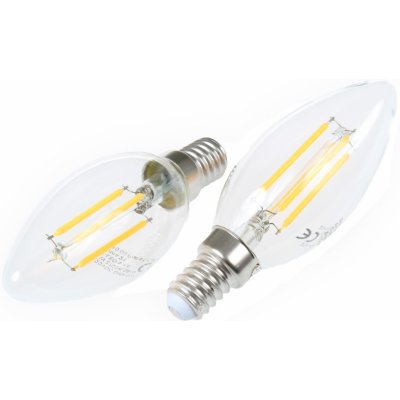 T-LED LED žárovka E14 DIMF4W FILAMENT C35 LED žárovka E14 DIMF4W FILAMENT C35 – Zboží Mobilmania