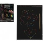 SMT Creatoys Škrabací blok kroužkový ve fólii 21x28cm – Zboží Dáma