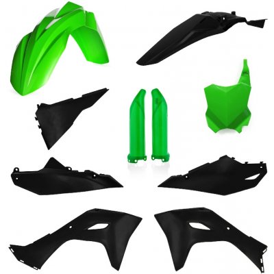 Acerbis Sada plastů ACERBIS pro KAWASAKI KXF450 24-26 KXF250 25-26 zelená/černá – Sleviste.cz