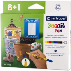 Popisovač CENTROPEN 2738/8+1 DECORPEN