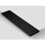 TONE OF STONE Vnitřní kamenný žulový parapet - Žula Star Galaxy Black lesk, 10x150x20 mm – Sleviste.cz
