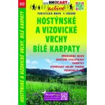 Hostýnské a Vizovické vrchy Bílé Karpaty mapa 1:100 000 č. 222 – Hledejceny.cz