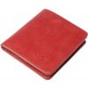 Peněženka Fixed Classic Wallet z pravé hovězí kůže červená