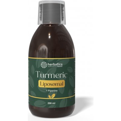 Herbatica Lipozomální Kurkuma Extrakt + Piperin 200 ml – Hledejceny.cz