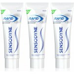 Sensodyne pro citlivé zuby Rapid 3 x 75 ml – Hledejceny.cz