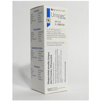 Urispec Plus 9+Leuko HS diagnostické proužky 100 ks od 628 Kč - Heureka.cz
