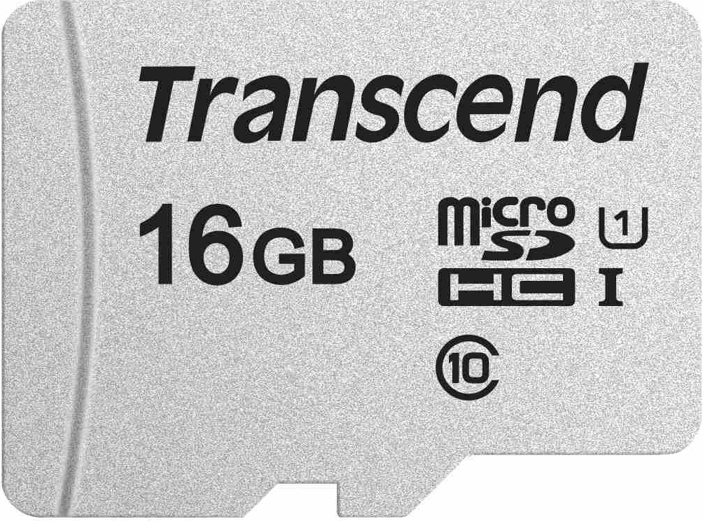 Transcend microSDHC UHS-I U1 16 GB TS16GUSD300S-A