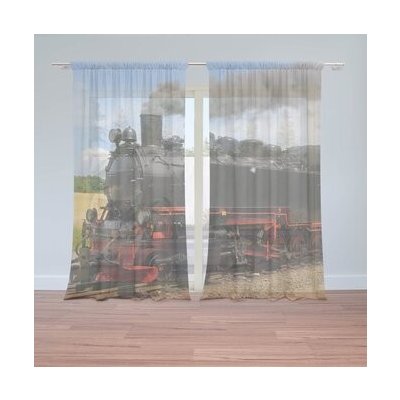 Sablio Záclony Lokomotiva 3: 2ks 150x250cm – Hledejceny.cz