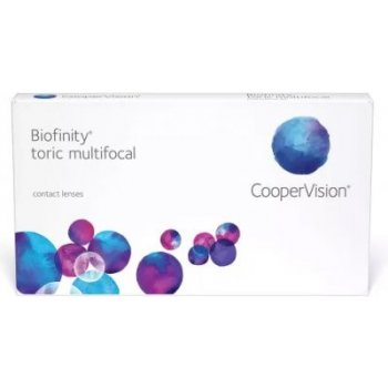 Cooper Vision Biofinity Toric Multifocal 3 čočky