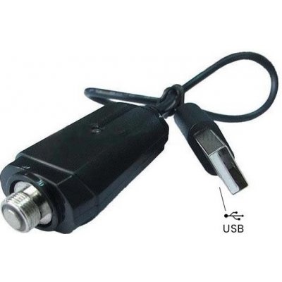 OEM V2 eGo/eGo-T/eGo-C nabíječka do USB 420mAh Černá
