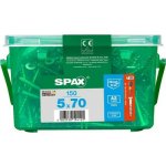 Šroub se zapuštěnou hlavou SPAX T-Star Plus, nerezová ocel A2, 150 ks - A BAUHAUS – Hledejceny.cz