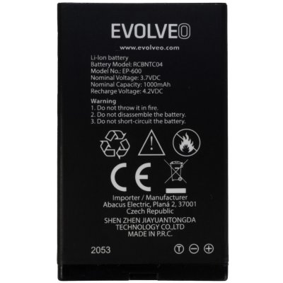 EVOLVEO EasyPhone XD EP-600 EP-600-BAT - neoriginální – Zboží Mobilmania