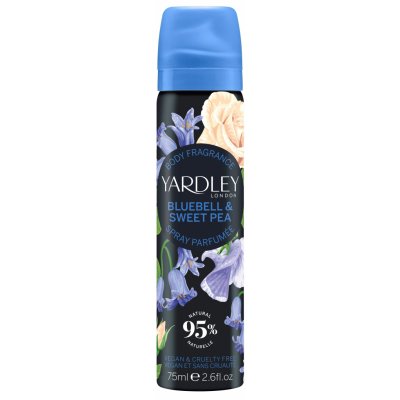 Yardley Tělový sprej Zvonek & Sladký hrášek 75 ml – Zboží Dáma
