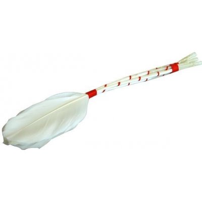 Plastimex mašlovačka 17cm-malá pletená PEŘÍ – Zboží Dáma