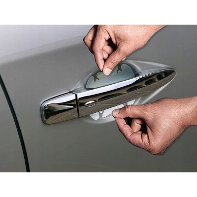 Avisa Průhledná ochranná fólie pod kliky auta (100 x 85 mm) - sada 4 ks - | Zboží Auto