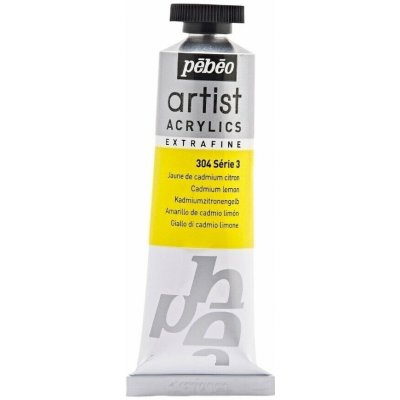 Pébéo Artist akrylová barva cadmium lemon 37 ml – Hledejceny.cz