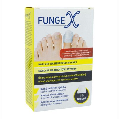 FungeX náplast na nehtovou mykózu 14 ks – Zboží Dáma