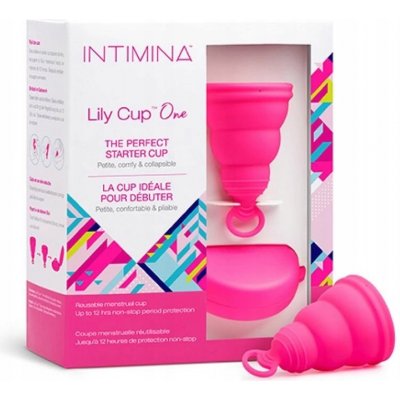 Intimina Menstruační kalíšek S růžový – Zboží Dáma