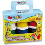 Prstové barvy Toy Color 6 barev 80 ml – Zboží Dáma