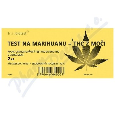 Alfa Scientific test na marihuanu THC z moči 2 ks