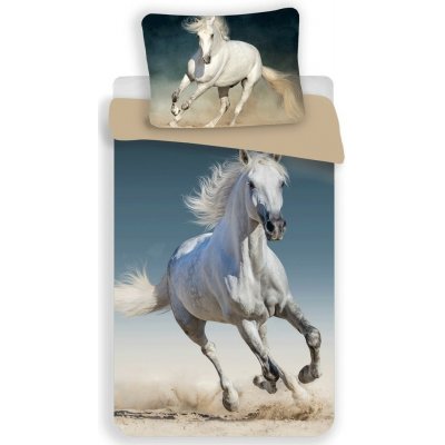 Jerry Fabrics bavlna povlečení Horse 03 140x200 70x90 – Zboží Mobilmania