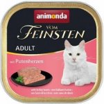 Animonda Vom Feinsten Adult krůtí srdce 32 x 100 g – Hledejceny.cz