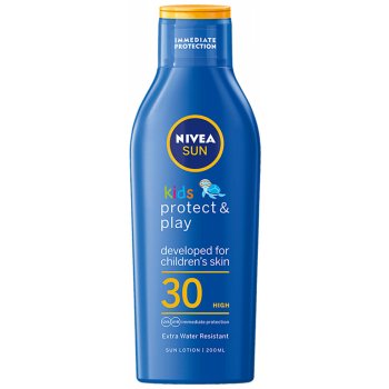 Nivea Sun Kids Caring Sun lotion na opalování SPF30+ 200 ml