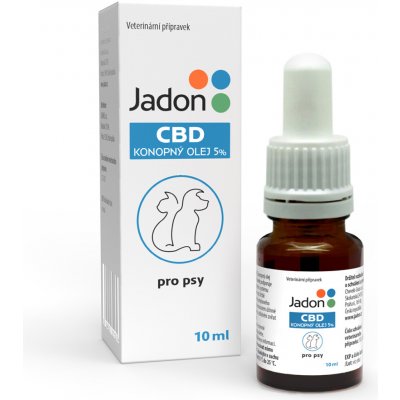 Jadon CBD konopný olej 5% pro psy 10 ml – Hledejceny.cz