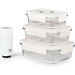 G21 SETVKDZ4P Set vakuovacích dóz s pumpou 4 ks – Sleviste.cz