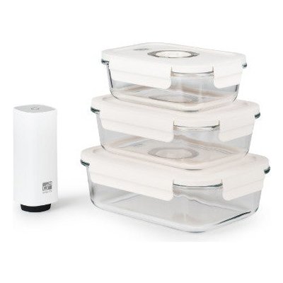 G21 SETVKDZ4P Set vakuovacích dóz s pumpou 4 ks – Sleviste.cz