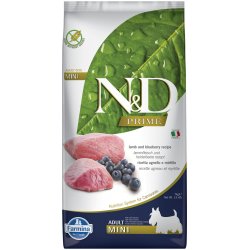 N&D Prime Grain Free Adult Mini Lamb & Blueberry 7 kg