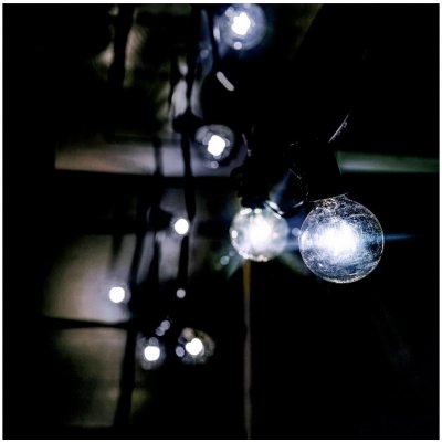 Brilagi LED Venkovní dekorační řetěz girlanda 20 m studená bílá BG0586 – Hledejceny.cz