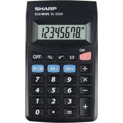 Sharp EL233S šedá – Zboží Živě