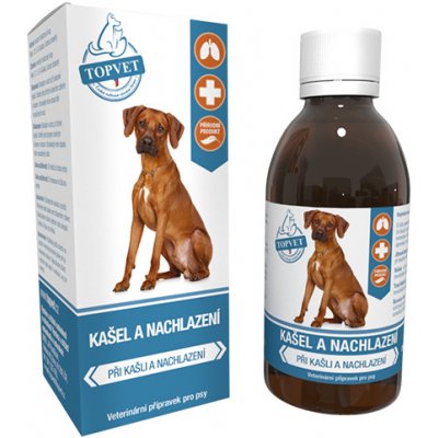 Topvet Sirup pro psy na kašel a nachlazení 200 ml – Hledejceny.cz