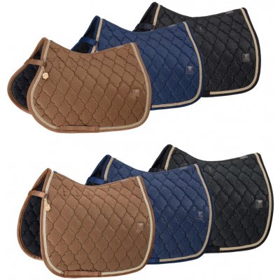 Eskadron Podsedlová dečka Heritage Cotton Glitter true blue – Zboží Dáma