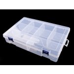 Prima-obchod Plastový box / zásobník 6x20x30 cm, barva transparent – Zboží Dáma