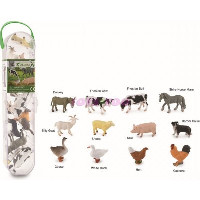 Collecta Divoká zvířata 12 ks – Zboží Mobilmania