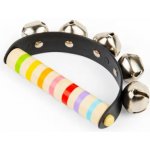 Bigjigs Toys Rolničky s dřevěnou rukojetí – Zboží Dáma