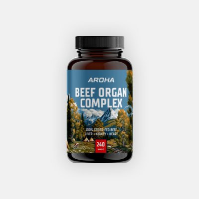 Aroha Beef Organ Complex 240 kapslí – Hledejceny.cz