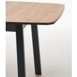 Halmar Rozkládací jídelní stůl BARRIL 130(170) x 80 dub artisan černá – Zboží Dáma