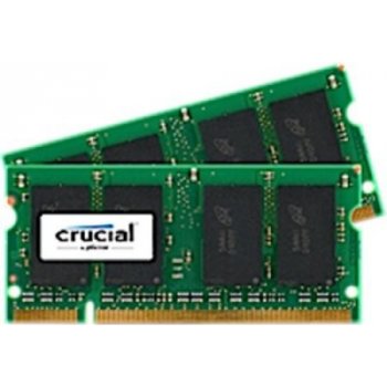 Crucial SODIMM DDR2 4GB KIT 667MHz CL5 CT2KIT25664AC667