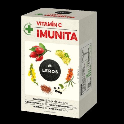 Leros Imunita Vit.C Šípek&Rakytník 20 x 2 g – Hledejceny.cz