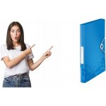 LEITZ Desky s gumičkou Wow Jumbo, modrá, 30 mm, PP, A4 – Hledejceny.cz