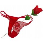 Out Of The Blue Rose With Red G-String – Zboží Dáma