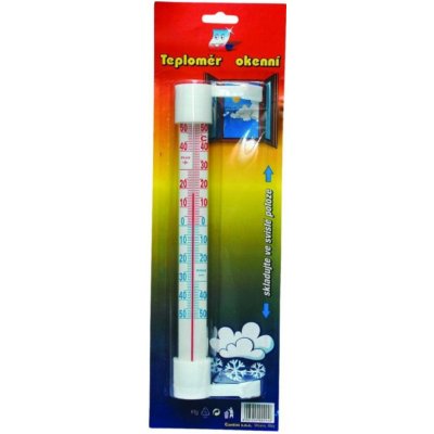 Okenní teploměr 20,5 cm – Hledejceny.cz